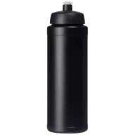   Baseline® Plus 750 ml bottle with sports lid, HDPE Plastic, PP Plastic,  solid black