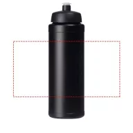   Baseline® Plus 750 ml bottle with sports lid, HDPE Plastic, PP Plastic,  solid black