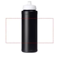   Baseline® Plus 750 ml bottle with sports lid, HDPE Plastic, PP Plastic,  solid black,White
