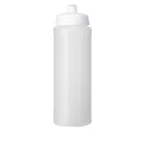 Baseline® Plus 750 ml bottle with sports lid, HDPE Plastic, PP Plastic, Transparent,White