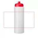Baseline® Plus 750 ml bottle with sports lid, HDPE Plastic, PP Plastic, Transparent,Red  