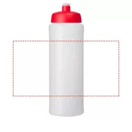   Baseline® Plus 750 ml bottle with sports lid, HDPE Plastic, PP Plastic, Transparent,Red  