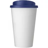   Cana de voiaj, 350 ml, 15,5xø9,5 cm, Americano, 20SEP0822, Polipropilena, Alb, Albastru