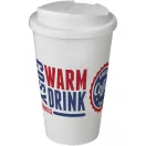 Cana de voiaj, 350 ml, 15,5xø9,5 cm, Americano, 20SEP0820, Polipropilena, Alb