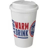   Cana de voiaj, 350 ml, 15,5xø9,5 cm, Americano, 20SEP0820, Polipropilena, Alb