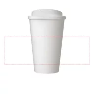   Cana de voiaj, 350 ml, 15,5xø9,5 cm, Americano, 20SEP0820, Polipropilena, Alb