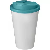   Cana de voiaj, 350 ml, 15,5xø9,5 cm, Americano, 20SEP0821, Polipropilena, Alb, Albastru