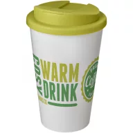   Cana de voiaj, 350 ml, 15,5xø9,5 cm, Americano, 20SEP0826, Polipropilena, Alb, Verde