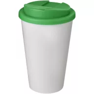   Cana de voiaj, 350 ml, 15,5xø9,5 cm, Americano, 20SEP0824, Polipropilena, Alb, Verde