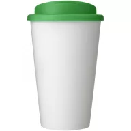   Cana de voiaj, 350 ml, 15,5xø9,5 cm, Americano, 20SEP0824, Polipropilena, Alb, Verde