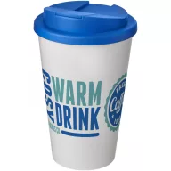   Cana de voiaj, 350 ml, 15,5xø9,5 cm, Americano, 20SEP0827, Polipropilena, Alb, Albastru