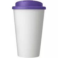   Cana de voiaj, 350 ml, 15,5xø9,5 cm, Americano, 20SEP0830, Polipropilena, Alb, Violet