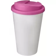   Cana de voiaj, 350 ml, 15,5xø9,5 cm, Americano, 20SEP0829, Polipropilena, Alb, Roz