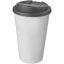 Cana de voiaj, 350 ml, 15,5xø9,5 cm, Americano, 20SEP0825, Polipropilena, Alb, Gri