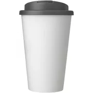   Cana de voiaj, 350 ml, 15,5xø9,5 cm, Americano, 20SEP0825, Polipropilena, Alb, Gri