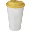 Cana de voiaj, 350 ml, 15,5xø9,5 cm, Americano, 20SEP0833, Polipropilena, Alb, Galben