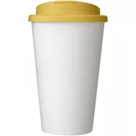   Cana de voiaj, 350 ml, 15,5xø9,5 cm, Americano, 20SEP0833, Polipropilena, Alb, Galben