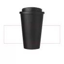 Cana de voiaj, 350 ml, 15,5xø9,5 cm, Americano, 20SEP0817, Polipropilena, Negru