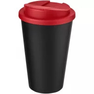   Cana de voiaj, 350 ml, 15,5xø9,5 cm, Americano, 20SEP0818, Polipropilena, Negru, Rosu