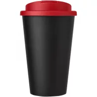   Cana de voiaj, 350 ml, 15,5xø9,5 cm, Americano, 20SEP0818, Polipropilena, Negru, Rosu