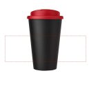 Cana de voiaj, 350 ml, 15,5xø9,5 cm, Americano, 20SEP0818, Polipropilena, Negru, Rosu