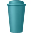Cana de voiaj, 350 ml, 15,5xø9,5 cm, Americano, 20SEP0803, Polipropilena, Albastru