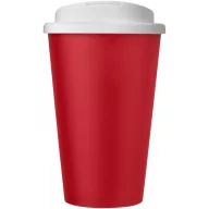   Cana de voiaj, 350 ml, 15,5xø9,5 cm, Americano, 20SEP0816, Polipropilena, Rosu, Alb