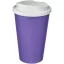 Cana de voiaj, 350 ml, 15,5xø9,5 cm, Americano, 20SEP0813, Polipropilena, Violet, Alb