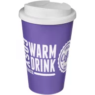   Cana de voiaj, 350 ml, 15,5xø9,5 cm, Americano, 20SEP0813, Polipropilena, Violet, Alb