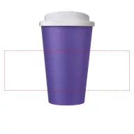   Cana de voiaj, 350 ml, 15,5xø9,5 cm, Americano, 20SEP0813, Polipropilena, Violet, Alb