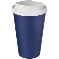   Cana de voiaj, 350 ml, 15,5xø9,5 cm, Americano, 20SEP0805, Polipropilena, Albastru, Alb