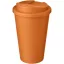 Cana de voiaj, 350 ml, 15,5xø9,5 cm, Americano, 20SEP0811, Polipropilena, Portocaliu