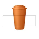 Cana de voiaj, 350 ml, 15,5xø9,5 cm, Americano, 20SEP0811, Polipropilena, Portocaliu