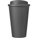 Cana de voiaj, 350 ml, 15,5xø9,5 cm, Americano, 20SEP0808, Polipropilena, Gri