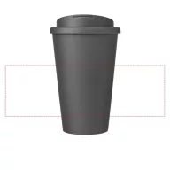   Cana de voiaj, 350 ml, 15,5xø9,5 cm, Americano, 20SEP0808, Polipropilena, Gri