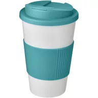   Cana de voiaj, 350 ml, 15,5xø9,5 cm, Americano, 20SEP0793, Polipropilena, Alb, Albastru