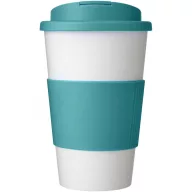   Cana de voiaj, 350 ml, 15,5xø9,5 cm, Americano, 20SEP0793, Polipropilena, Alb, Albastru