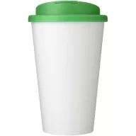   Cana de voiaj, 350 ml, 15,5xø9,5 cm, Brite-Americano, 20SEP0868, Polipropilena, Alb, Verde