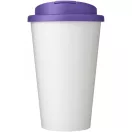Cana de voiaj, 350 ml, 15,5xø9,5 cm, Brite-Americano, 20SEP0873, Polipropilena, Alb, Violet