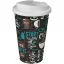 Cana de voiaj, 350 ml, 15,5xø9,5 cm, Brite-Americano, 20SEP0864, Polipropilena, Alb