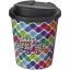 Cana de voiaj Espresso, 250 ml, 12xø9,5 cm, Americano, 20SEP0847, Polipropilena, Alb, Negru