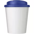 Cana de voiaj Espresso, 250 ml, 12xø9,5 cm, Americano, 20SEP0837, Polipropilena, Alb, Albastru