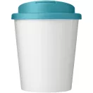 Cana de voiaj Espresso, 250 ml, 12xø9,5 cm, Americano, 20SEP0836, Polipropilena, Alb, Albastru