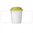 Cana de voiaj Espresso, 250 ml, 12xø9,5 cm, Americano, 20SEP0841, Polipropilena, Alb, Verde