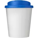 Cana de voiaj Espresso, 250 ml, 12xø9,5 cm, Americano, 20SEP0842, Polipropilena, Alb, Albastru