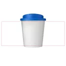 Cana de voiaj Espresso, 250 ml, 12xø9,5 cm, Americano, 20SEP0842, Polipropilena, Alb, Albastru