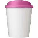 Cana de voiaj Espresso, 250 ml, 12xø9,5 cm, Americano, 20SEP0844, Polipropilena, Alb, Roz