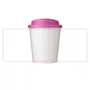 Cana de voiaj Espresso, 250 ml, 12xø9,5 cm, Americano, 20SEP0844, Polipropilena, Alb, Roz