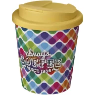   Cana de voiaj Espresso, 250 ml, 12xø9,5 cm, Americano, 20SEP0848, Polipropilena, Alb, Galben
