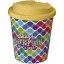 Cana de voiaj Espresso, 250 ml, 12xø9,5 cm, Americano, 20SEP0848, Polipropilena, Alb, Galben